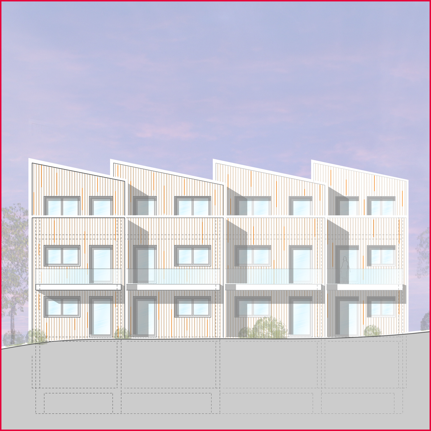 Neubau eines Mehrfamilienhauses