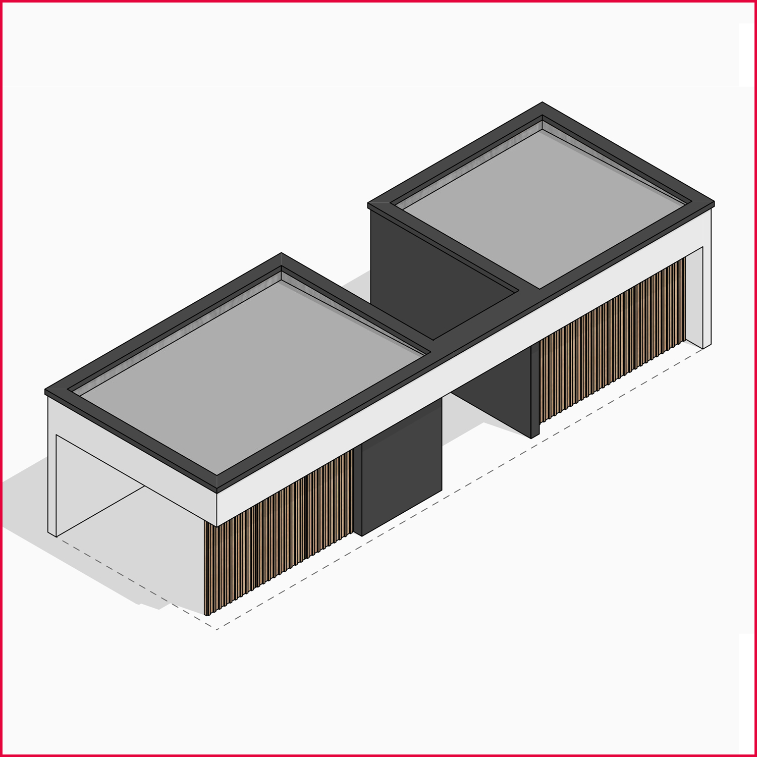 Neubau eines Carports mit Abstellraum